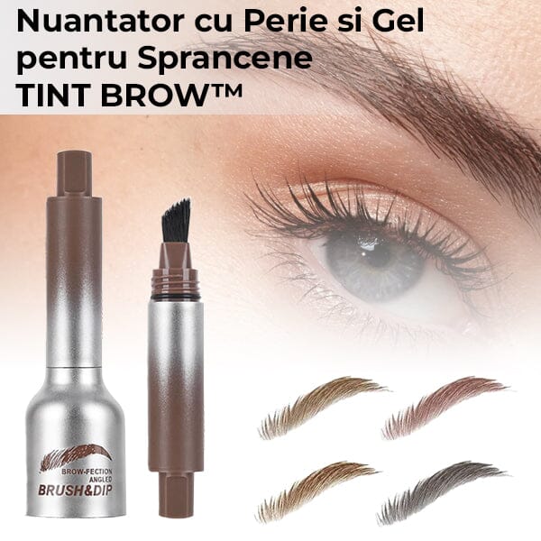 Nuantator cu Perie si Gel pentru Sprancene TINT BROW™